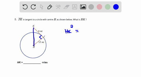 jk-is-tangent-to-a-circle-with-centre-h-as-shown-below-what-is-hk-8-mi-15-mi-hk-miles-92168