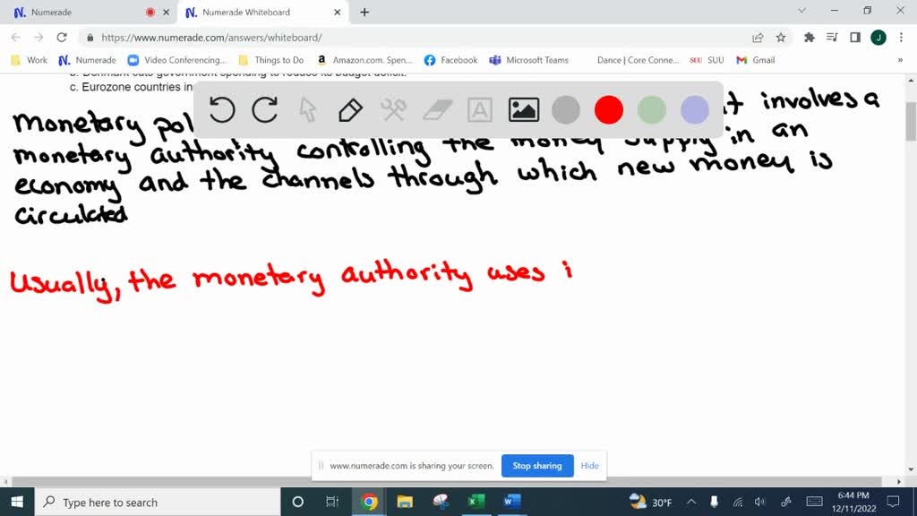 SOLVED The Danish krone is currently pegged to the euro. Using the IS