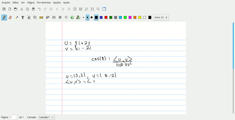 find-the-angle-between-the-vectors-u-and-v-if-u-3i-2j-and-v4i-2j-49734