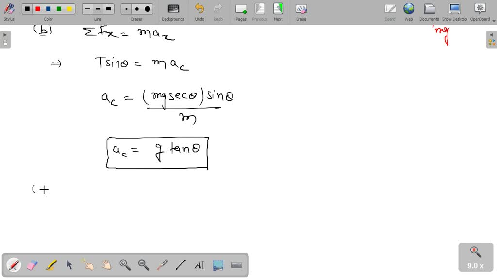 SOLVED: The Diagram Shows Pendulum Bob That Has Been Pulled To The ...