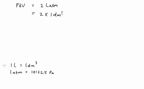 if-pressure-is-expressed-in-atmospheres-and-volume-is-expressed-in-liters-pv-has-units-of-l-atm-liters-atmospheres-remember-that-1-atm-101325-pa-and-that-1-l-1-dm3-use-this-information-to-de-04224