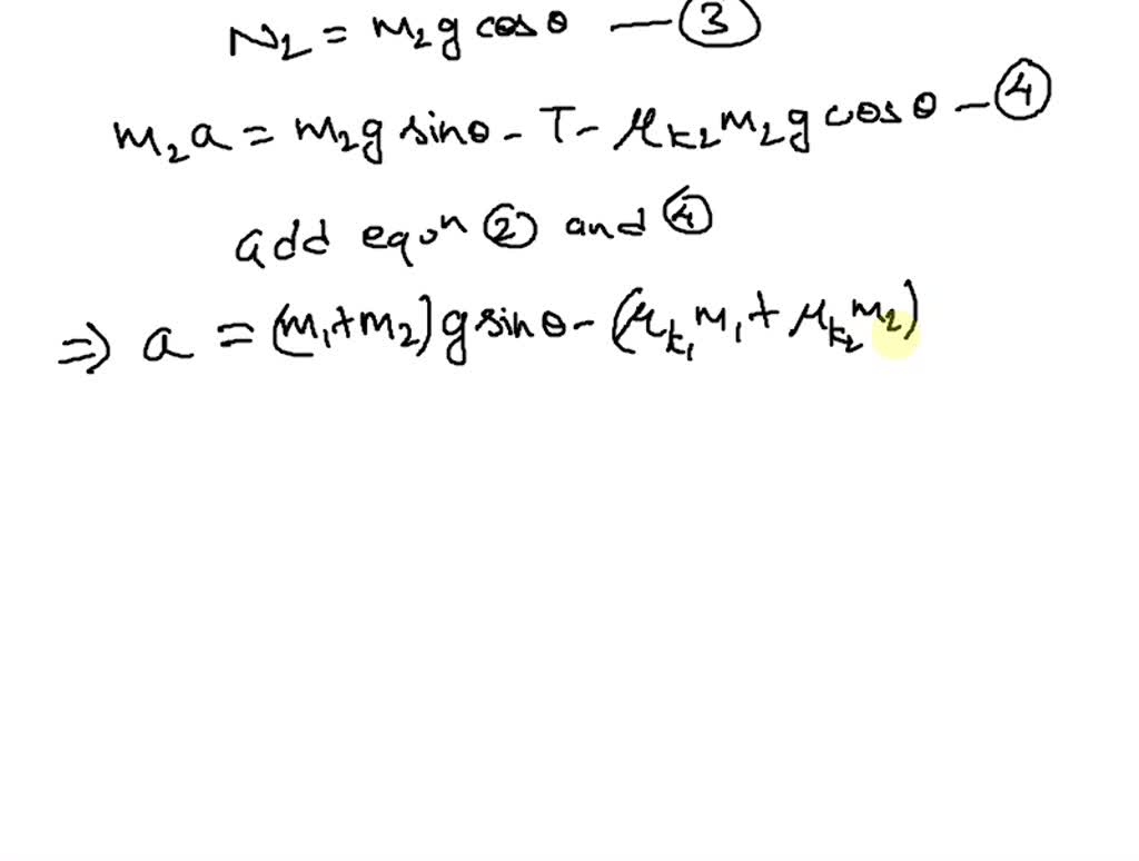 SOLVED: In the figure, a box of ant aunts (total mass m1 = 2.40 kg) and ...