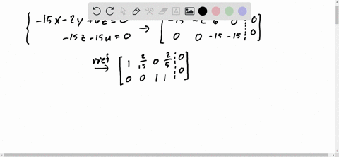 the-2-dimensional-subspace-v-of-r4-is-given-by-means-of-the-following-pair-of-equations-in-the-coordinates-x9-2u-15-x-2-y-6-2-15-2-15-u-determine-a-basis-of-v-in-the-form-a6-in-which-and-b-a-65168