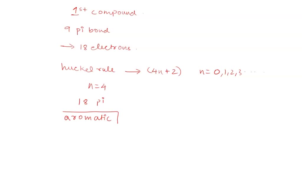 SOLVED 'For the structures shown below, state the number of pi