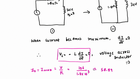 33-problem-3-av106-v-source-is-connected-in-series-with-an-r-18-kq-resistor-and-an-l-32-h-inductor-and-the-current-is-allowed-to-reach-maximum-at-time-0-switch-is-thrown-that-disconnects-the-97248