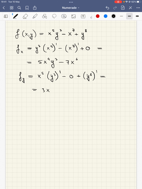 find-all-the-second-order-partial-derivatives-of-the-following-function-fxy-xy-x-ye-2-dx-7-df-dydx-8f-uxdy-enter-your-answer-in-each-of-the-answer-boxes-17432