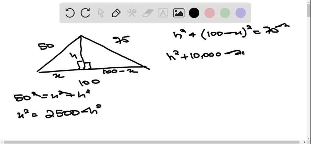 SOLVED: 12. Two guy wires as shown in the diagram support a microwave ...