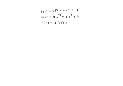 1-16-find-the-derivative-of-the-following-and-simplify-if-possible-1-fx6-sqrtx-4-x39-2-fxex-e28-3-fxx-e-x-4-fxfracx3-4-x2xx-2-5-fxfracsin-x-div-cos-xex-6-fxsec-x-tan-x-7-fxleftx22-x7right8-8-fxe2-x2-x
