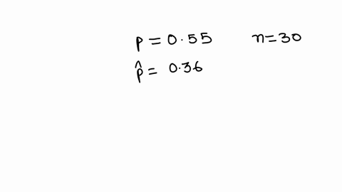 the-following-is-a-set-of-hypotheses-some-information-from-one-or-more-samples-and-a-standard-error-from-a-randomization-distributiontest-h0-p055-vs-ha-p055-when-the-sample-has-n30-and-p036-77487
