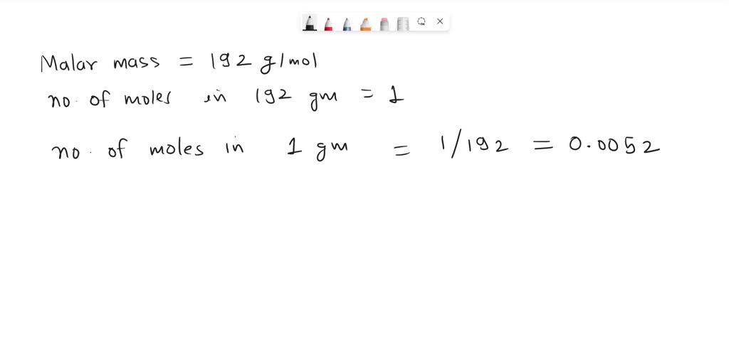 SOLVED: Calculate the number of millimoles (mmol) of citric acid found ...