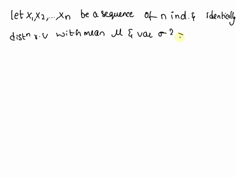 521-let-tn-denote-the-mean-of-a-random-sample-of-size-n-from-a-distribution-that-is-n62-find-the-limiting-distribution-of-xu-48656
