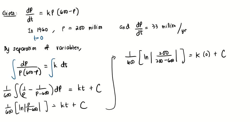 SOLVED: Suppose that the population P(t) of a country satisfies the ...