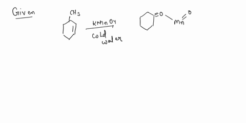 what-is-the-balanced-equation-for-the-addition-of-potassium-permanganate-to-2methylcyclohexene-what-color-precipitate-would-you-observe-please-give-molecular-formula-00454