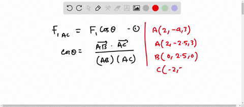 determine-the-magnitude-of-the-projection-of-the-force-f1-along-cable-ac-suppose-that-a-25-m-and-b-4-m-fz-40-n-f-70-n-2-m-3-m-2m-express-your-answer-to-three-significant-figures-and-include-35202