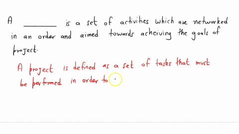 a-____-is-a-set-of-activities-which-are-networked-in-an-order-and-aimed-towards-achieving-the-goals-of-a-project-36332
