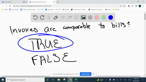 invoices-are-comparable-to-bills-true-false-68793