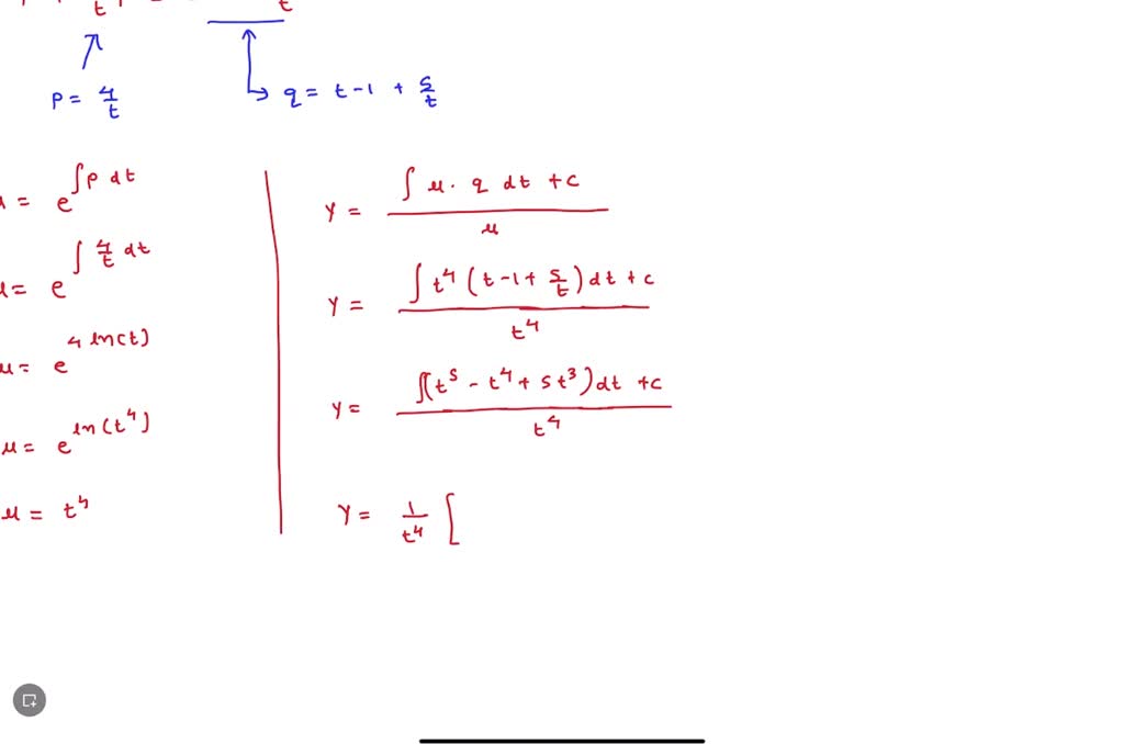 SOLVED: Find the solution of the given initial value problem: ty' + 3y ...