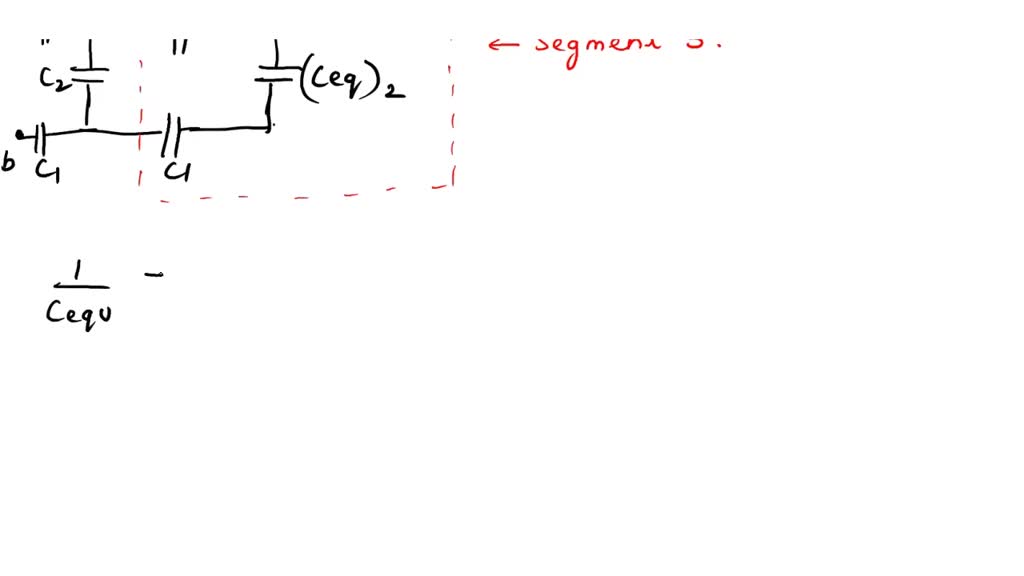 SOLVED In the figure above, each capacitance C1=6.9 Î¼F, and each