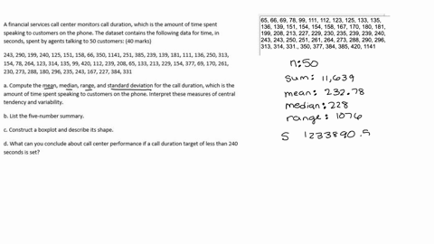 a-financial-services-call-center-monitors-call-durationwhich-is-the-amount-of-time-spent-speaking-to-customers-on-the-phonethe-dataset-contains-the-following-data-for-timein-secondsspent-by-32867