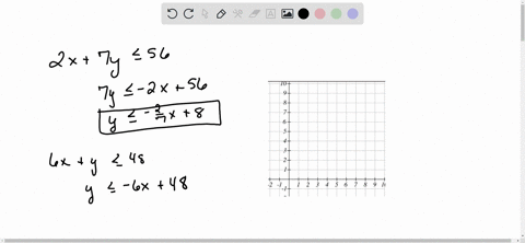 graph-the-feasible-region-for-the-follow-system-of-inequalities-by-drawing-polygon-around-the-feasible-region-click-to-the-corner-points-2r-ty-61-y-7-clear-all-draw-polygon-15943