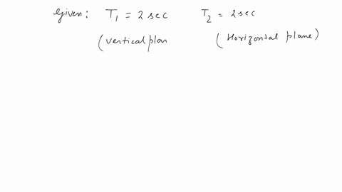a-dip-needle-vibrates-in-the-vertical-plane-perpendicular-to-the-magnetic-meridian-the-time-period-of-vibration-is-found-to-be-2-seconds-the-same-needle-is-then-allowed-to-vibrate-in-the-horizontal-pl