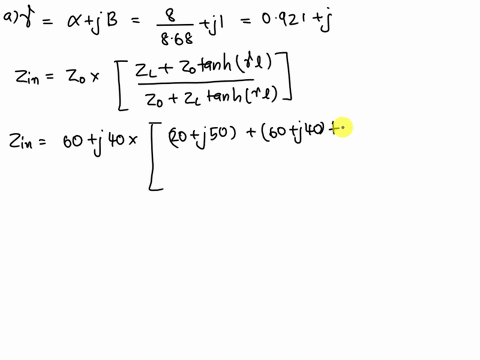 a-certain-transmission-line-operating-at-106-rads-has-8-dbm-1-radm-and-zo-60-j40-and-is-2-m-long-if-the-line-is-connected-to-a-source-of-100-v-zg-40-and-terminated-by-a-load-of-20-j50-determ-07729