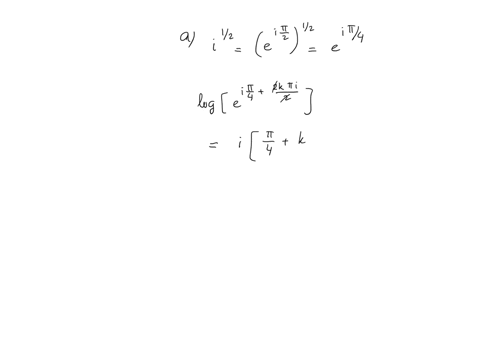 show-that-a-the-set-of-values-of-logi12-is-n-14i-n-0-1-2-and-that-the-same-is-true-of-12-log-i-b-the-set-of-values-of-logi2-is-not-the-same-as-the-set-of-values-of-2-log-i-64338