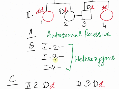 question-1-use-the-pedigree-show-to-answer-the-questions-below-ia-what-is-the-most-likely-mode-of-inheritance-for-the-single-gene-genetic-condition-tracked-in-this-pedigree-1b-given-the-most-58185