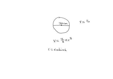 a-sports-ball-has-a-diameter-of-22-cm-find-the-volume-of-the-ballround-your-answer-to-2-decimal-places-and-use-314-as-an-approximation-of-35377