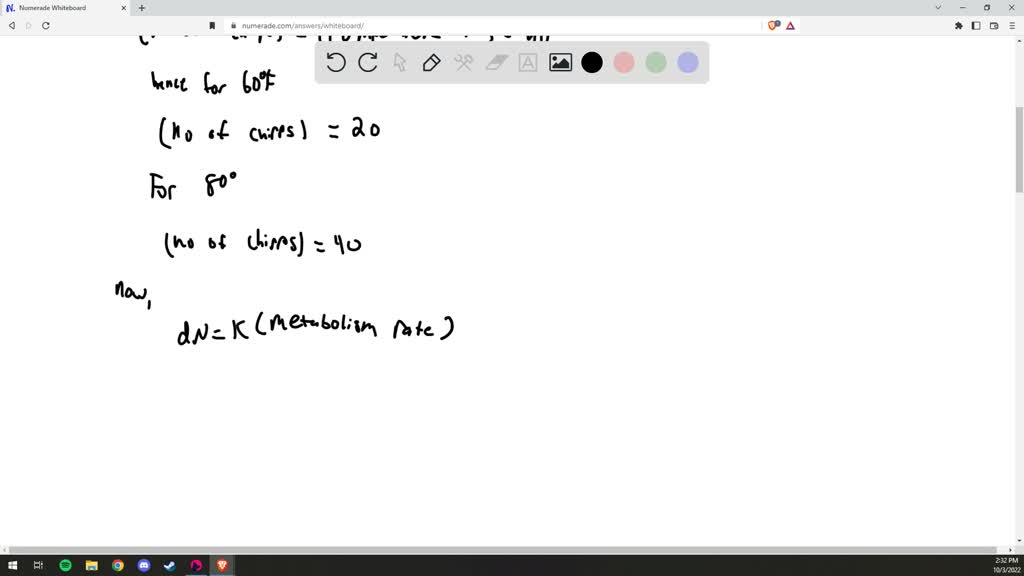 SOLVED On typical summer days, field crickets nibble, jump, and chirp now and then. But at