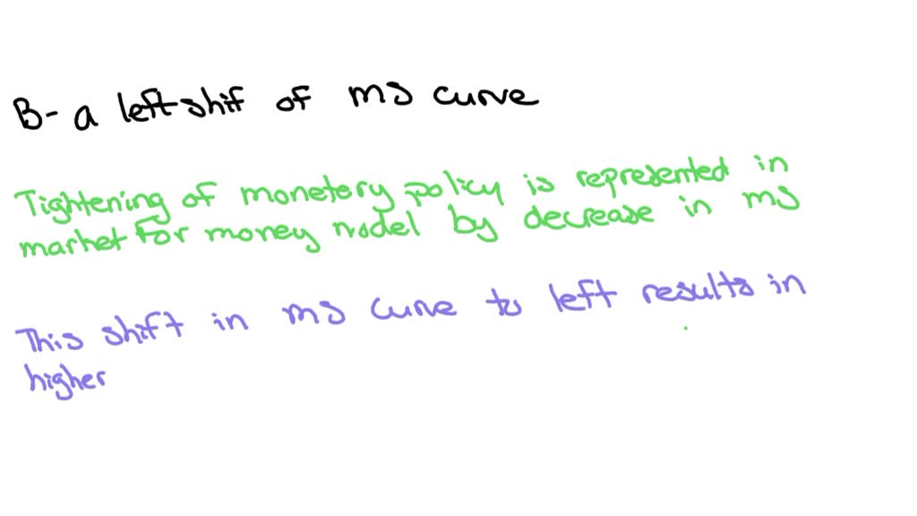 SOLVED: A Decrease In The Money Supply Will Shift The Long-run ...