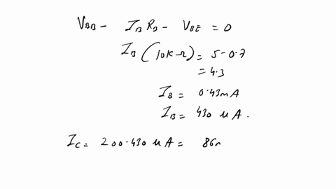 determine-ib-ic-ie-vbe-vce-and-vcb-in-the-circuit-of-the-figure-below-the-transistor-has-a-dc-150-kc-100-rb-w-10-k-vcc-10v-vrb-5-v-17608