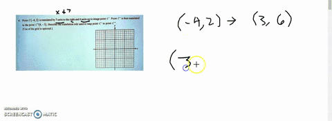point-point-c-is-then-translated-point-42-is-translated-by-7-units-t0-the-right-and-4-units-up-to-image-to-the-point-c8-3-describe-the-translation-rule-used-t0-map-point-to-point-use-ofthe-g-92732