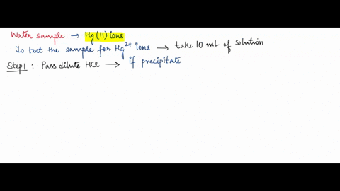 a-water-sample-is-suspected-to-be-contaminated-by-hgii-ions-how-could-you-determine-if-the-sample-is-really-contaminated-31612