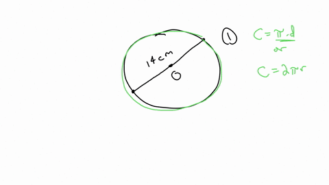 a-the-diagram-below-is-circle-with-center-0-and-diameter-14-cm-use-14-cm-calculate-the-circumference-of-the-circle-calculate-the-area-of-the-circle-calculate-the-ared-of-the-following-parall-58677