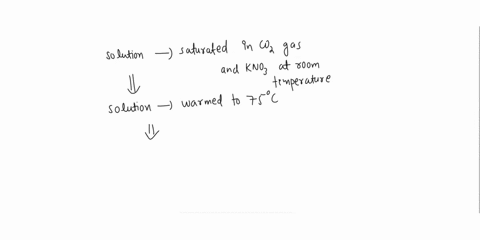 a-solution-is-saturated-in-co2-gas-and-kno3-at-room-temperature-what-happens-when-the-solution-is-warmed-to-75c-solid-kno-precipitates-out-of-the-solution-gaseous-co2-bubbles-out-of-the-solu-30815