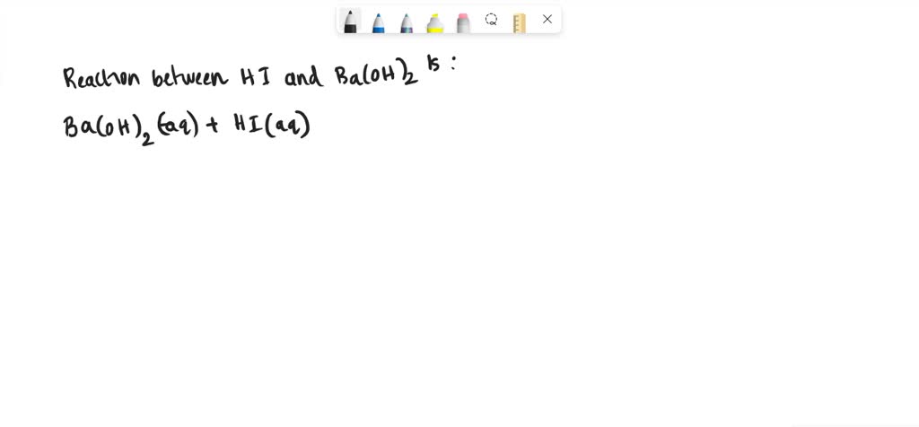 SOLVED: Write The Balanced Molecular Equation For The Neutralization ...