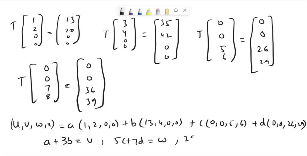 SOLVED: Transformation matrices [24] Write the 4x4 transformation ...