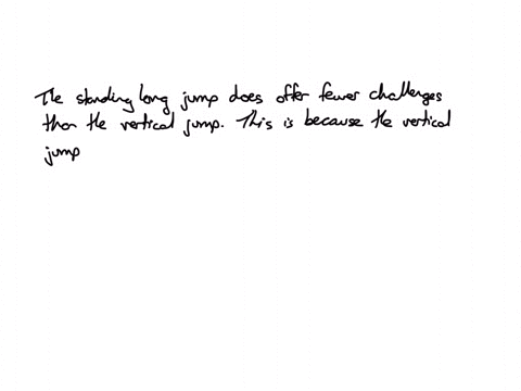 question-58-the-standing-long-fiump-a-offers-fewer-challenges-than-the-vertical-jump-0-is-also-referred-to-as-the-strong-jump-c-requires-a-takeolf-angie-of-approximately-90-degrees-d-involves-swinging