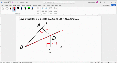 use-the-diagram-figure-cant-copy-given-that-overrightarrowb-d-bisects-angle-a-b-c-and-c-d219-find-a-69536