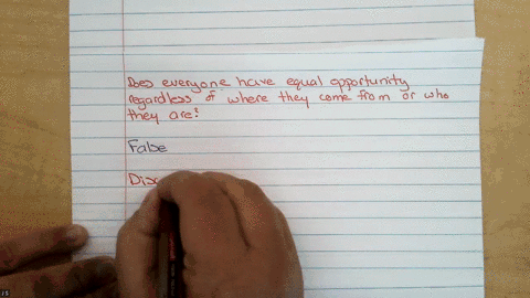 all-individuals-have-an-equal-opportunity-to-make-for-themselves-the-lives-that-they-are-able-and-wish-to-have-without-being-hindered-or-prevented-by-discrimination-atrue-bfalse
