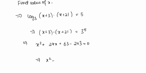 queslion-he-10551-solve-the-logarithmic-equaiion-be-suro-rejedi-any-value-of-thal-is-nol-in-the-domain-of-the-original-logarithmic-expressions-give-ihe-exact-answer-log3x-3-log3-21-5-seleci-86791