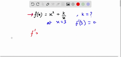 if-fx-x2-kx-find-k-so-that-f-has-a-critical-number-at-x3-45213