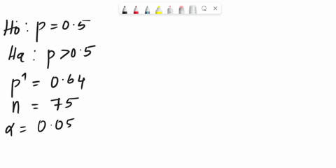 use-the-normal-distribution-and-the-given-sample-results-to-complete-the-test-of-the-given-hypotheses-assume-the-results-come-from-a-random-sample-and-use-a-5-significance-level-test-h0-p05-60616