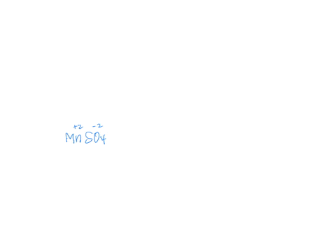 write-an-equation-that-shows-the-dehydration-of-manganeseii-sulfate-monohydrate