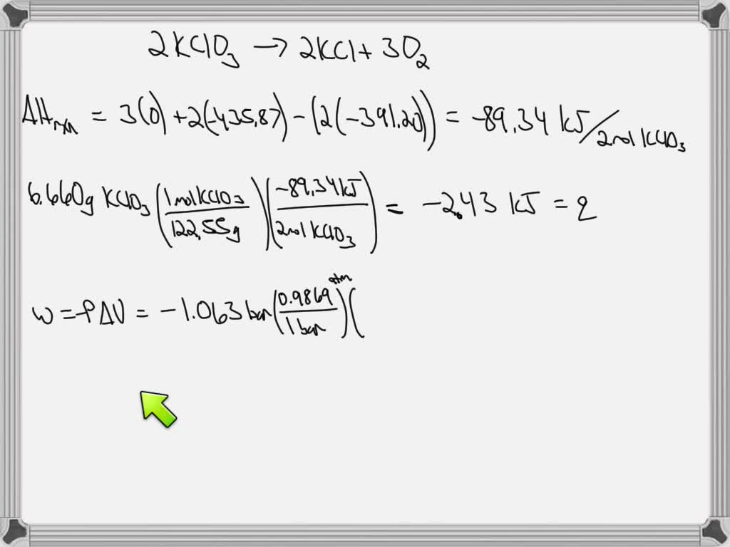 SOLVED Calculate the change internal energy Tor the thermal