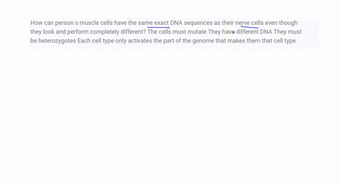 how-can-person-s-muscle-cells-have-the-same-exact-dna-sequences-as-their-nerve-cells-even-though-they-look-and-perform-completely-different-the-cells-must-mutate-they-have-different-dna-they-76297