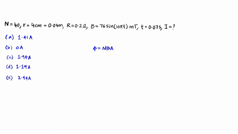 a-40-turn-circular-coil-radius-40-cm-total-resistance-020-q2-is-placed-in-a-uniform-magnetic-field-directed-perpendicular-to-the-plane-of-the-coil-the-magnitude-of-the-magnetic-field-varies-77188