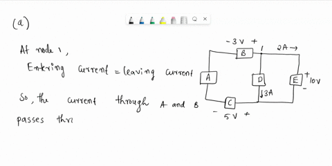 problem-3-20-points-for-the-following-circuit-a-determine-which-components-are-absorbing-power-and-which-are-delivering-power-b-is-conservation-of-power-satisfied-briefly-explain-3v-2-a-10-v-60203