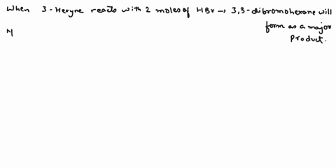 what-is-the-major-product-of-the-following-reaction-with-excess-hbr-66998